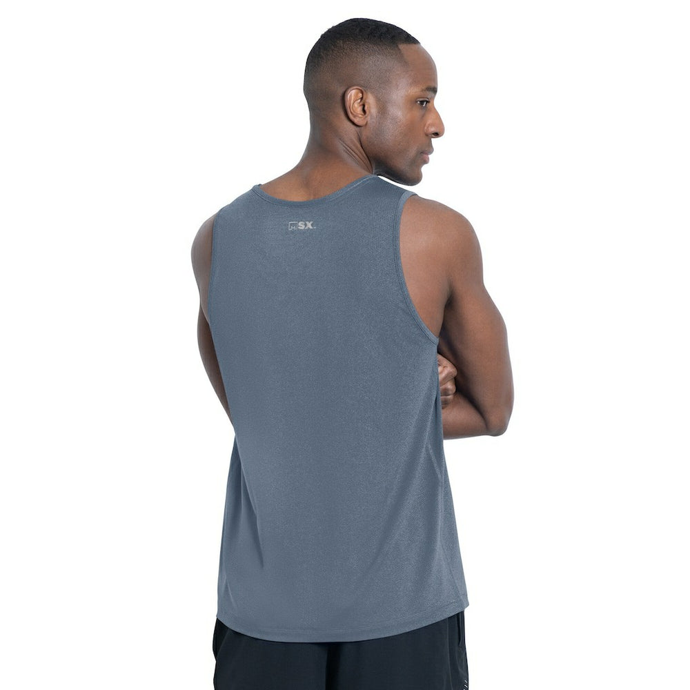 Chicago Bears MSX by Michael Strahan Energy Scoop Neck Tank Top - Navy discount