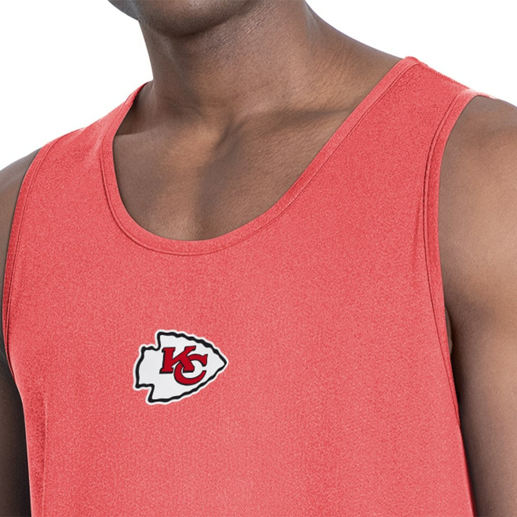 Kansas City Chiefs MSX by Michael Strahan Energy Scoop Neck Tank Top - Red sale