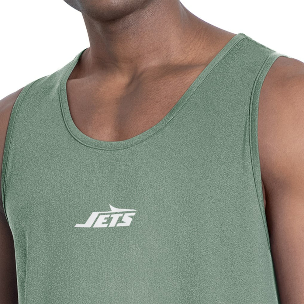 New York Jets MSX by Michael Strahan Energy Scoop Neck Tank Top - Green on sale