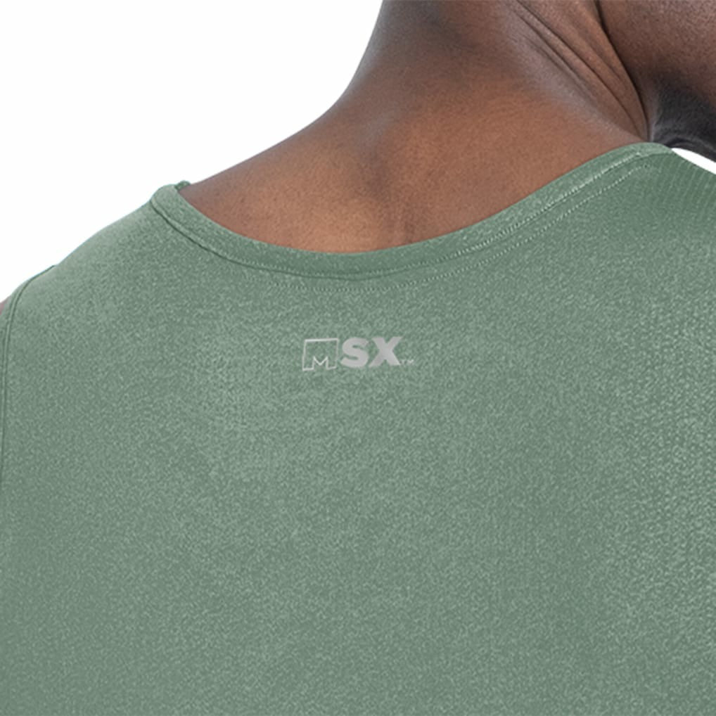 New York Jets MSX by Michael Strahan Energy Scoop Neck Tank Top - Green on sale