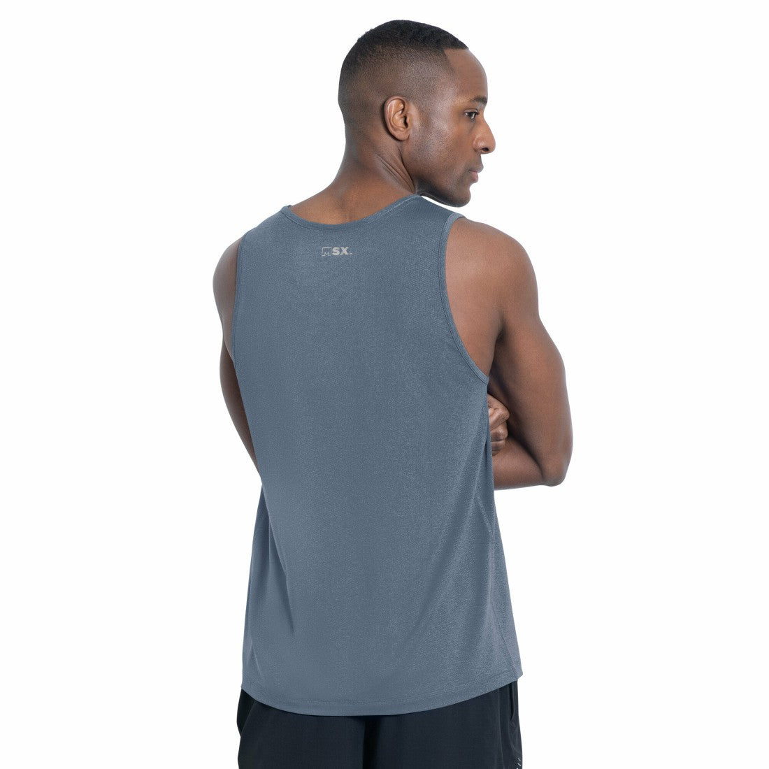 Denver Broncos MSX by Michael Strahan Energy Scoop Neck Tank Top - Navy for sale