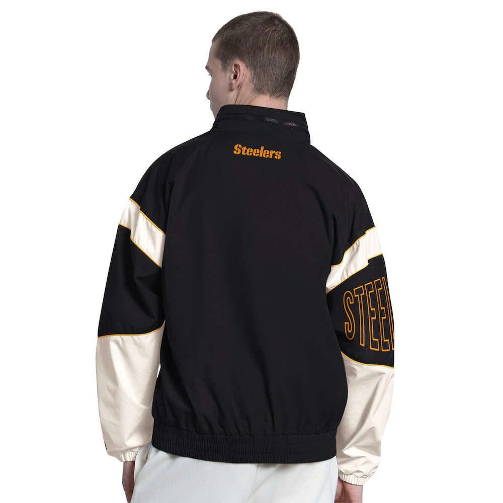 Pittsburgh Steelers Starter The Gust Full-Zip Hooded Jacket - Black outlet