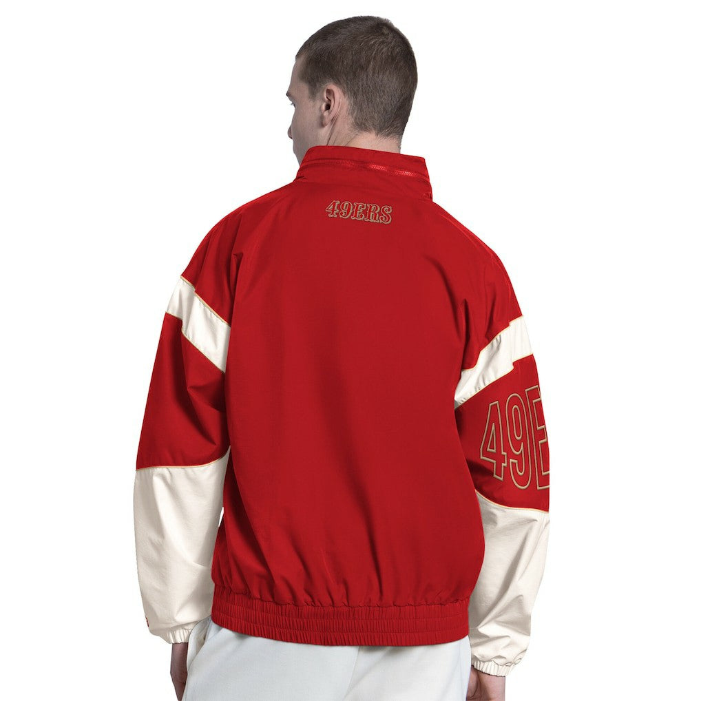 San Francisco 49ers Starter The Gust Full-Zip Hooded Jacket - Scarlet online