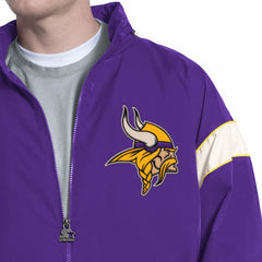 Minnesota Vikings Starter The Gust Full-Zip Hooded Jacket - Purple online