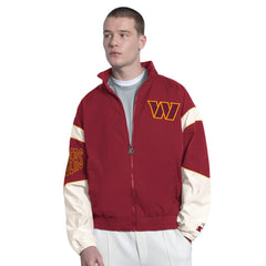 Washington Commanders Starter The Gust Full-Zip Hooded Jacket - Burgundy cheap