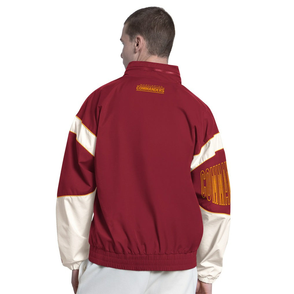 Washington Commanders Starter The Gust Full-Zip Hooded Jacket - Burgundy cheap
