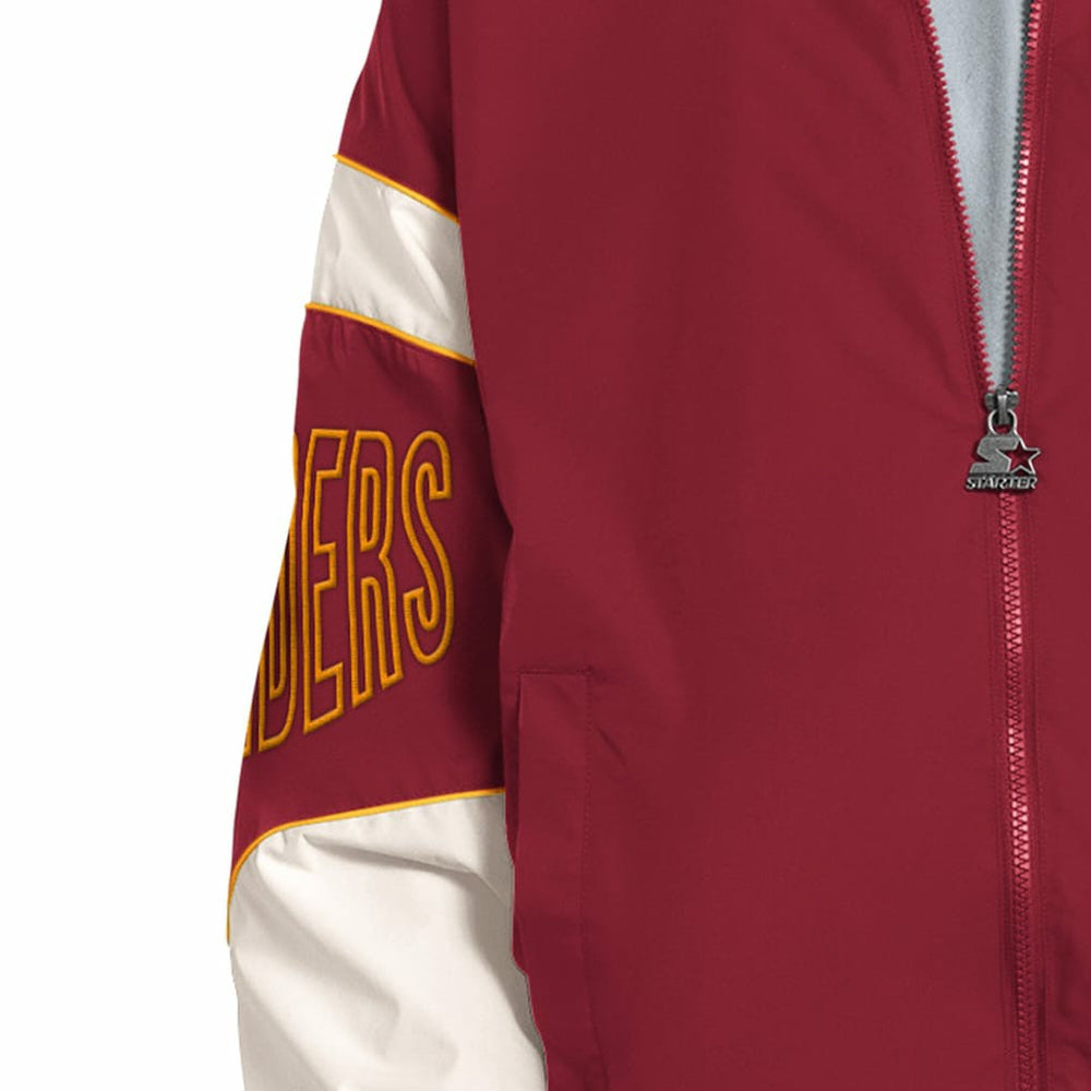 Washington Commanders Starter The Gust Full-Zip Hooded Jacket - Burgundy cheap