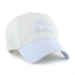 Dallas Cowboys '47 Women's Gelato Two-Tone Clean Up Adjustable Hat - White on sale