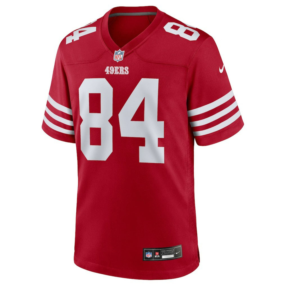 Kendrick Bourne San Francisco 49ers Team Game Jersey - Scarlet | Nike for sale