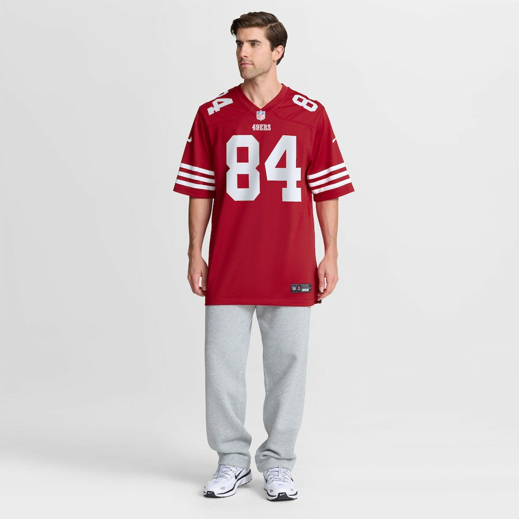 Kendrick Bourne San Francisco 49ers Team Game Jersey - Scarlet | Nike for sale