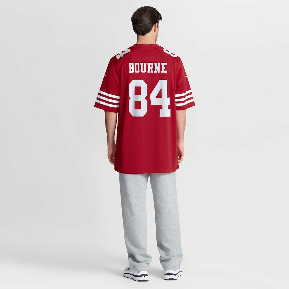 Kendrick Bourne San Francisco 49ers Team Game Jersey - Scarlet | Nike for sale