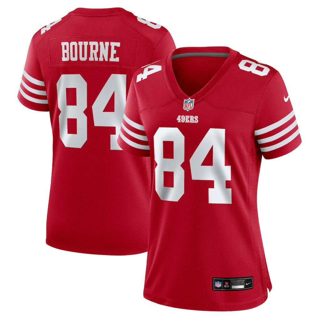 Kendrick Bourne San Francisco 49ers Women's Team Game Jersey - Scarlet | Nike on sale