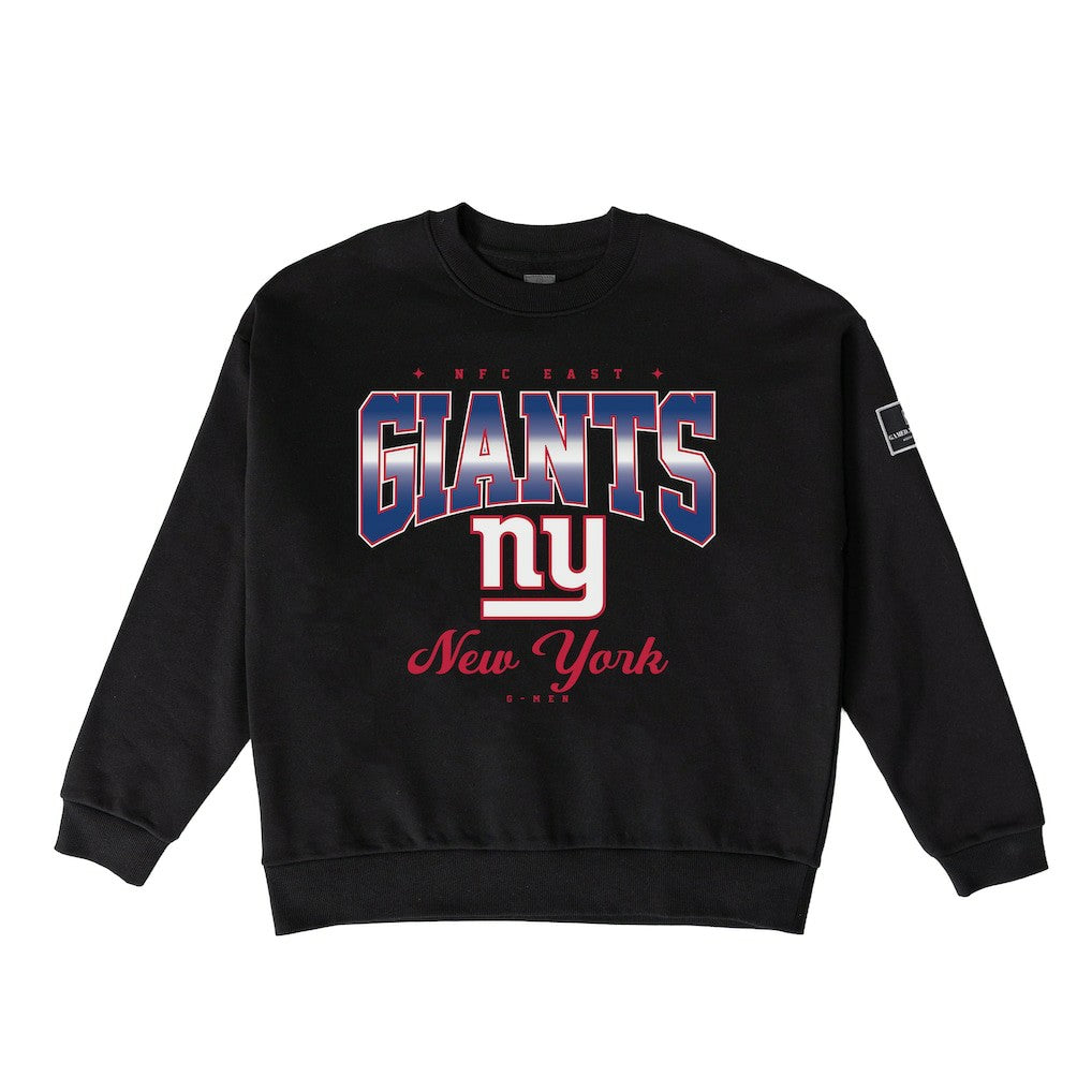 New York Giants Gameday Couture Women's Powerhouse Play Premium Fleece Sweatshirt - Black sale
