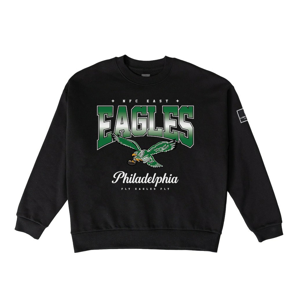 Philadelphia Eagles Gameday Couture Women's Powerhouse Play Premium Fleece Sweatshirt - Black sale