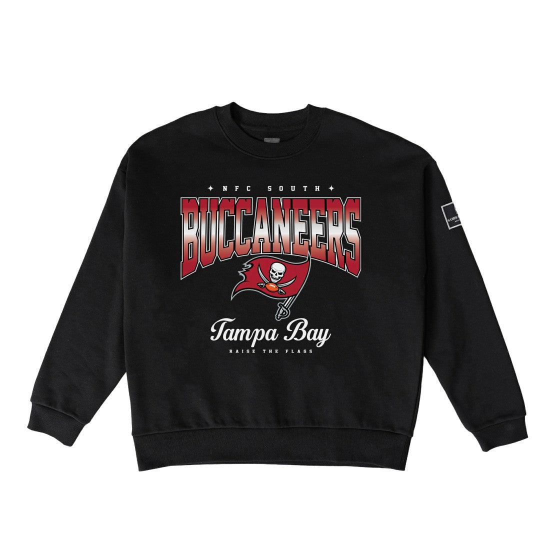 Tampa Bay Buccaneers Gameday Couture Women's Powerhouse Play Premium Fleece Sweatshirt - Black outlet