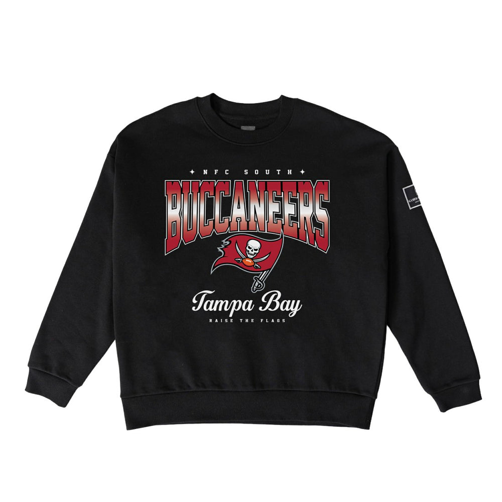 Tampa Bay Buccaneers Gameday Couture Women's Powerhouse Play Premium Fleece Sweatshirt - Black outlet