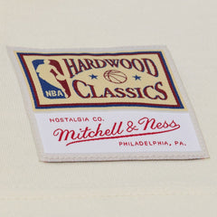 Houston Rockets Hardwood Classics Chainstitch Premium T-Shirt - Cream | Mitchell & Ness discount