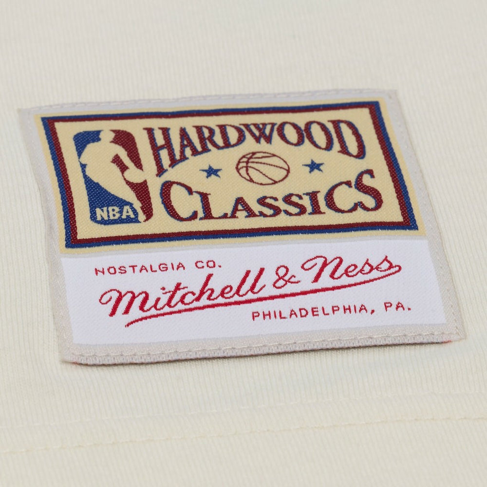 Memphis Grizzlies Hardwood Classics Chainstitch Premium T-Shirt - Cream | Mitchell & Ness shop
