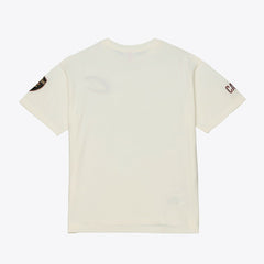 Cleveland Cavaliers Hardwood Classics Chainstitch Premium T-Shirt sale - Cream | Mitchell & Ness discount