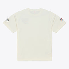Oklahoma City Thunder Hardwood Classics Chainstitch Premium T-Shirt - Cream | Mitchell & Ness discount