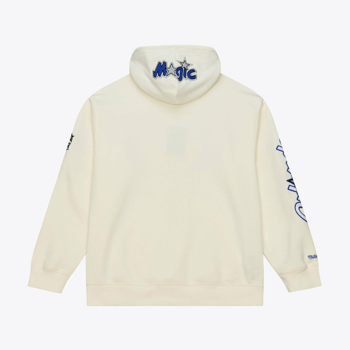 Orlando Magic Hardwood Classics Chainstitch Premium Fleece Hoodie - Cream | Mitchell & Ness cheap