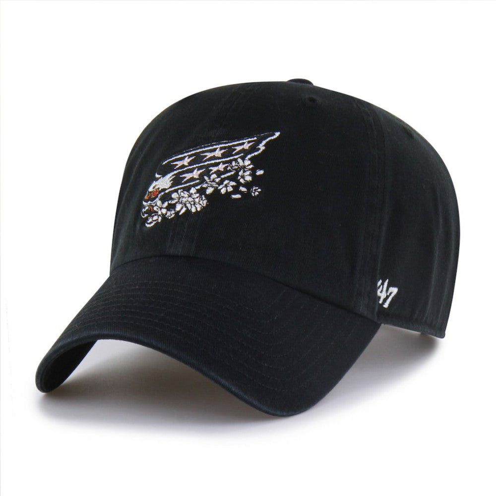 Washington Capitals '47 Alternate Clean Up Adjustable Hat Black