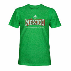 Mexico National Team 1863FC Athletic Wordmark Vintage Tri-Blend T-Shirt - Green outlet