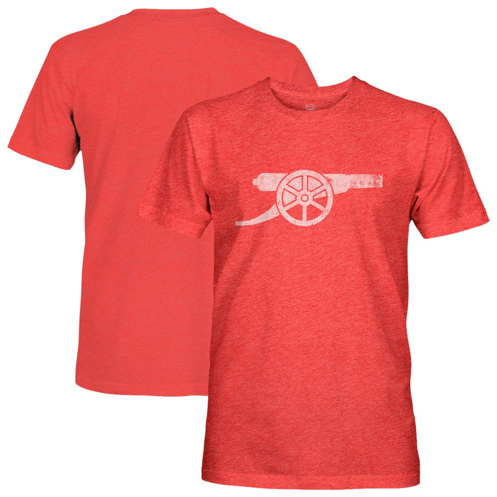 Arsenal 1863FC Mono Badge Vintage Tri-Blend T-Shirt - Red cheap