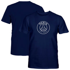 Paris Saint-Germain 1863FC Youth Mono Badge T-Shirt - Navy discount