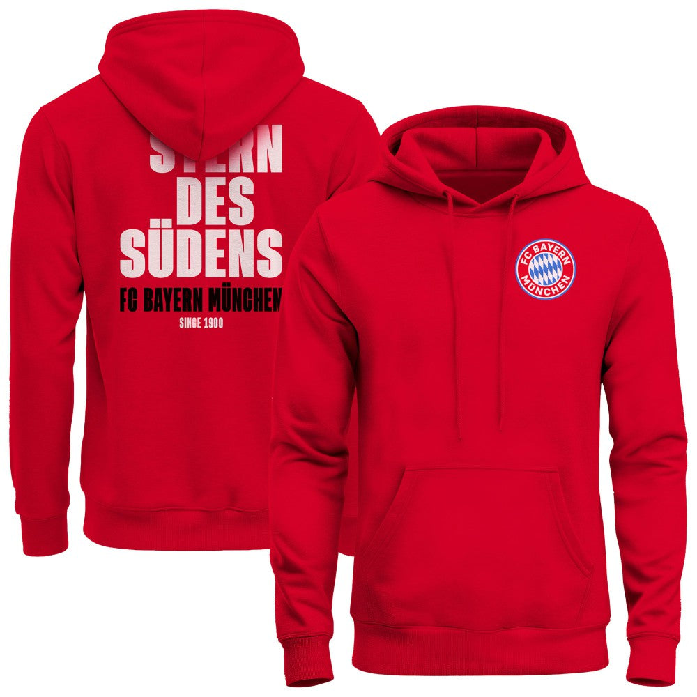Bayern Munich 1863FC True Glory Fleece Hoodie - Red outlet