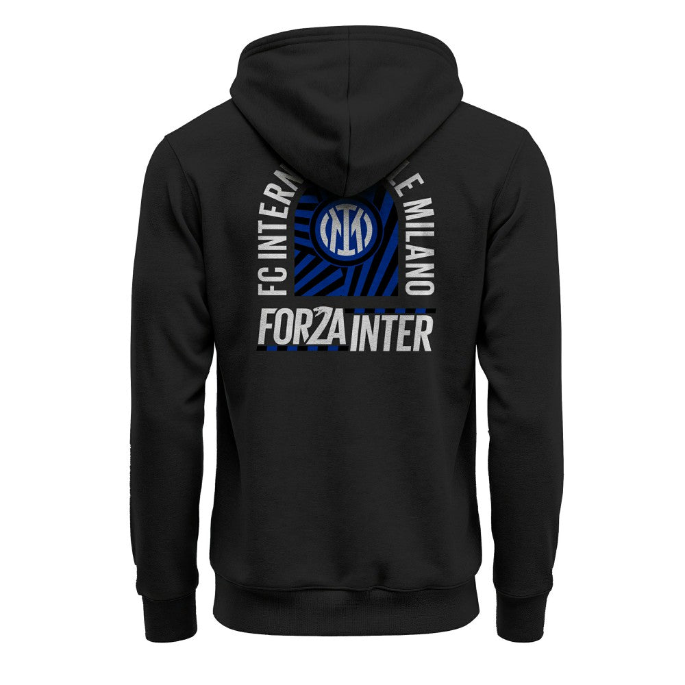 Inter Milan 1863FC True Glory Fleece Hoodie - Black cheap