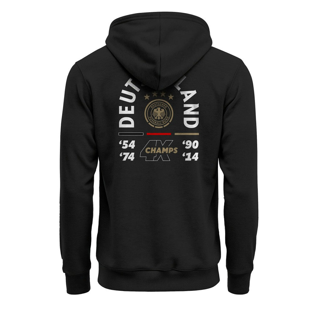 Germany National Team 1863FC True Glory Fleece Hoodie - Black on sale