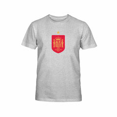 Spain National Team 1863FC Youth Color Badge T-Shirt - Gray discount