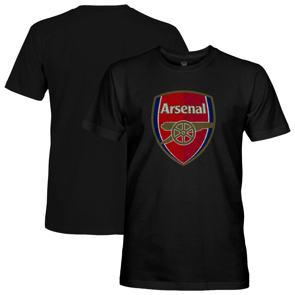 Arsenal 1863FC Color Badge T-Shirt - Black shop