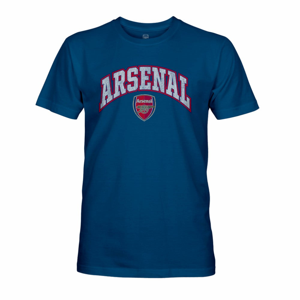 Arsenal 1863FC Wordmark Cotton T-Shirt - Blue sale