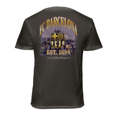 Barcelona 1863FC Wordmark Cotton T-Shirt - Gray shop