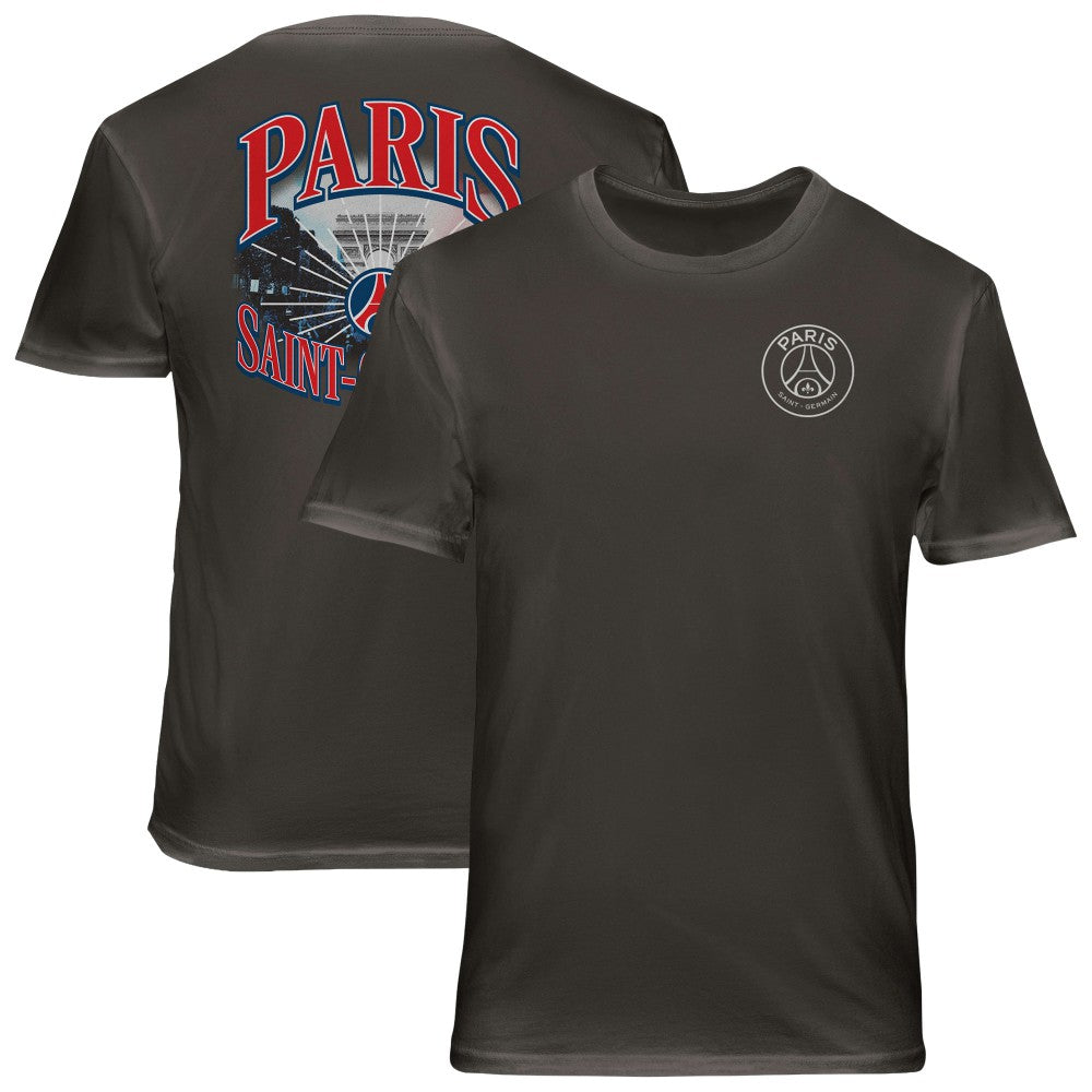 Paris Saint-Germain 1863FC Wordmark Cotton T-Shirt - Gray for sale