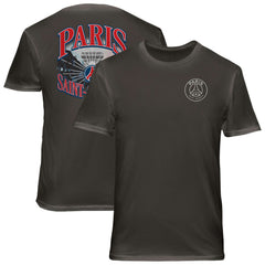 Paris Saint-Germain 1863FC Wordmark Cotton T-Shirt - Gray for sale