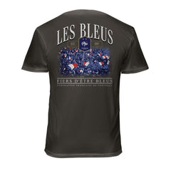France National Team 1863FC Wordmark Cotton T-Shirt - Gray online