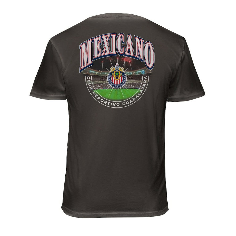 Chivas 1863FC Wordmark Cotton T-Shirt - Gray for sale