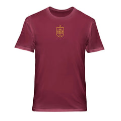 Spain National Team 1863FC Back Wordmark Soft Wash T-Shirt - Red cheap