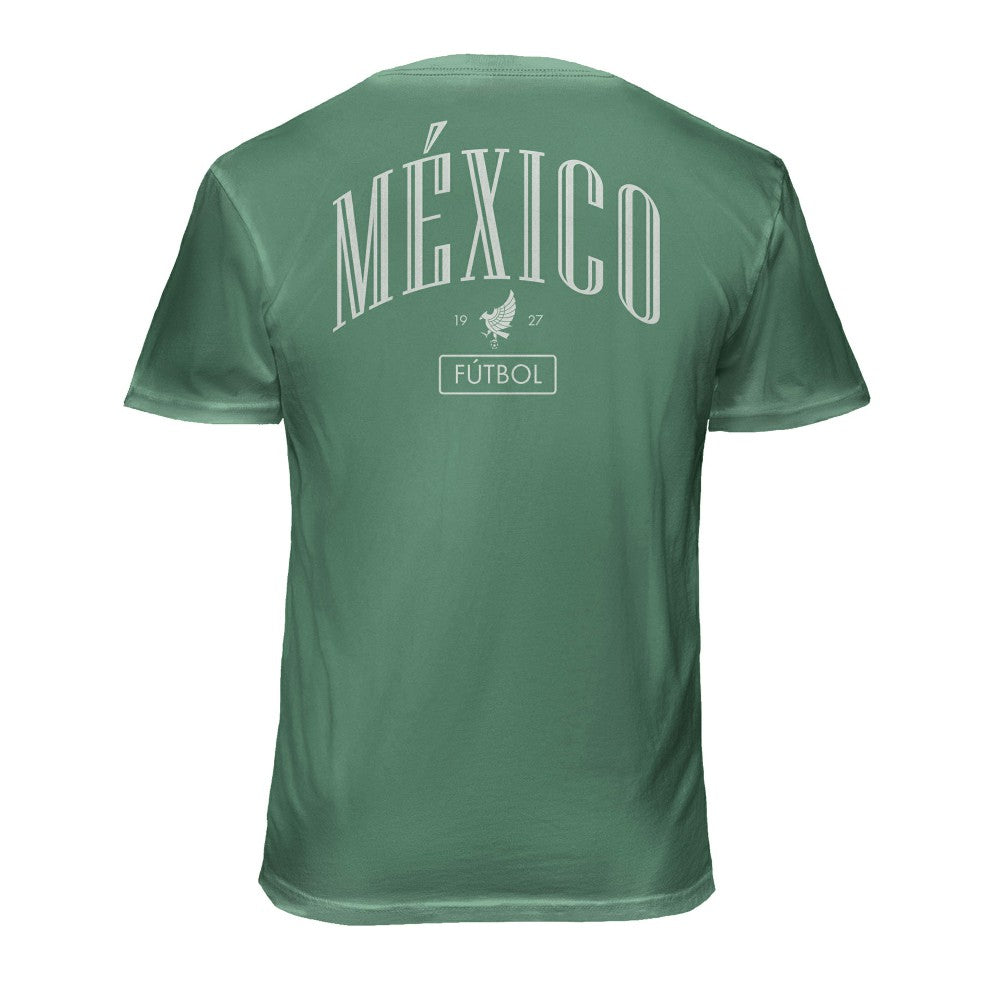 Mexico National Team 1863FC Back Wordmark Soft Wash T-Shirt - Green cheap