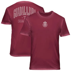 Chivas 1863FC Back Wordmark Soft Wash T-Shirt - Red sale