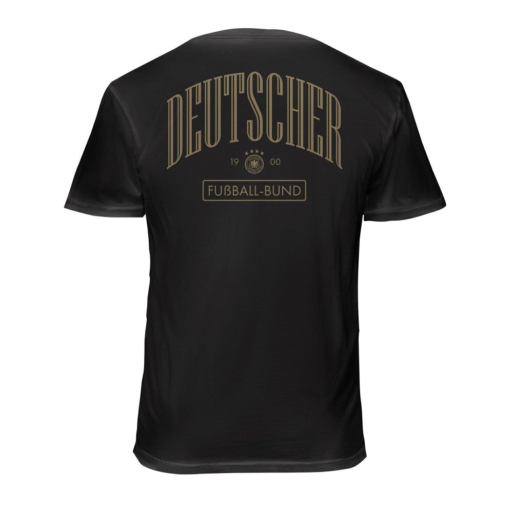 Germany National Team 1863FC Back Wordmark Soft Wash T-Shirt - Black sale