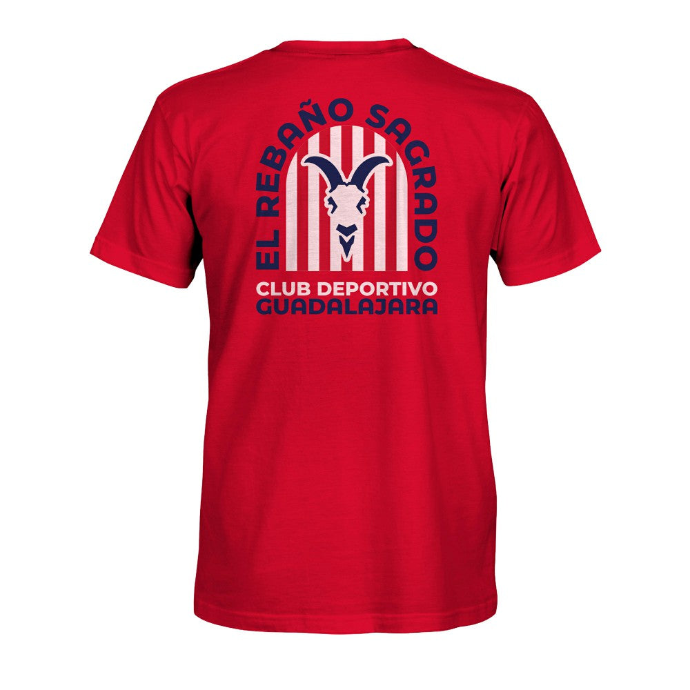 Chivas 1863FC True To Glory Heavyweight T-Shirt - Red shop