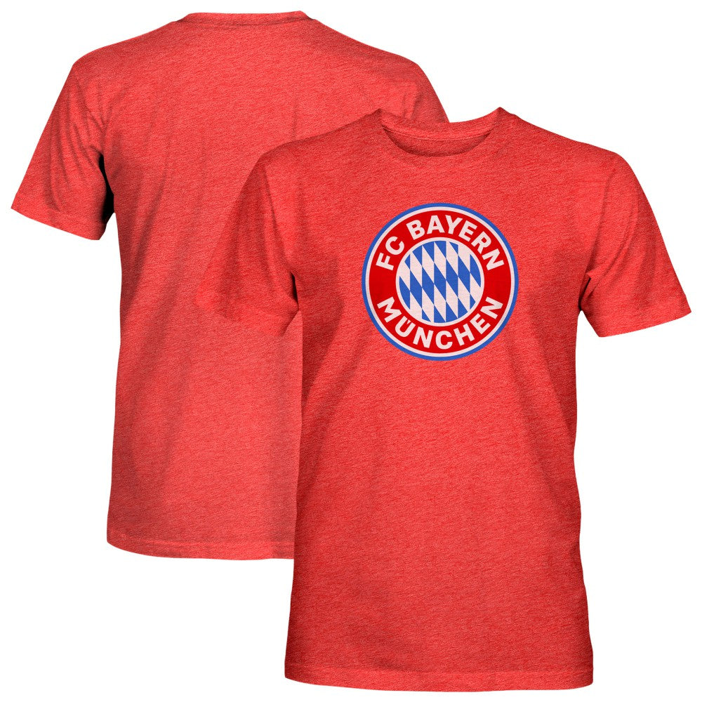 Bayern Munich 1863FC Color Badge Tri-Blend T-Shirt - Red sale