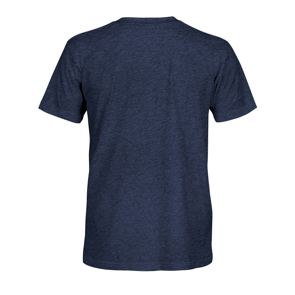 Spain National Team 1863FC Color Badge Tri-Blend T-Shirt - Navy sale