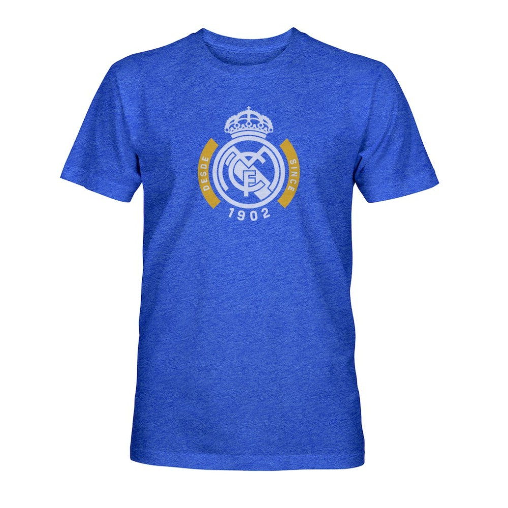 Real Madrid 1863FC Since Vintage Tri-Blend T-Shirt - Blue outlet