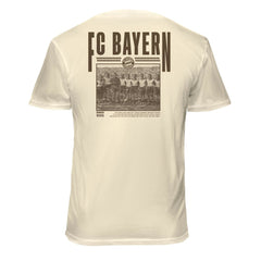 Bayern Munich 1863FC Vintage Soft Wash T-Shirt - Cream on sale
