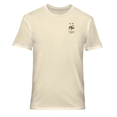 France National Team 1863FC Vintage Soft Wash T-Shirt - Cream outlet